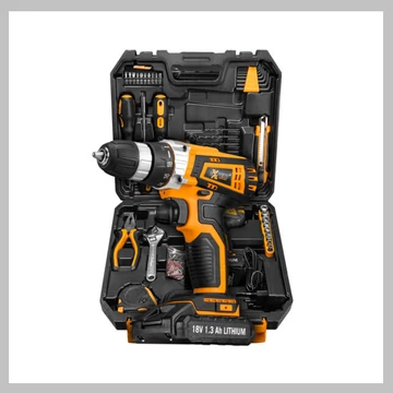 Trapano Avvitatore a Batteria 18V con Set da 46 Pezzi – NXCD1846