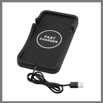 Caricatore wireless da scrivania COMPASS 06241 – Qi, fino a 15W

