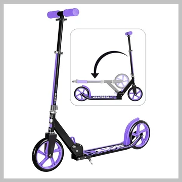 Monopattino pieghevole Stamp Skids Control – viola/nero – Modello 820024
