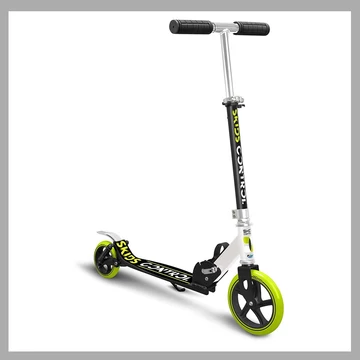 Monopattino pieghevole Stamp Skids Control nero-verde – modello 821804
