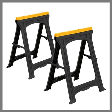 Vorel Cavalletti da sega pieghevoli – set 2 pezzi – modello TO-29400
