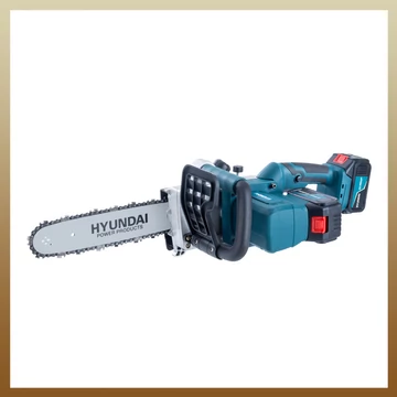 Motosega a batteria Hyundai HYD-7300-40V-Li con 2 batterie + doppio caricatore
