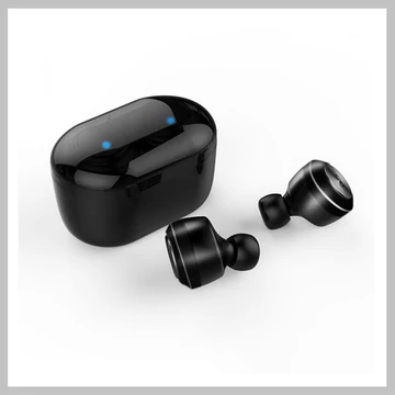 Auricolari wireless AlphaOne A6 tipo AirPods – con powerbank integrato – HOLM1057