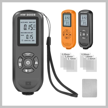 Misuratore di spessore digitale HW 300 – Spessimetro per rivestimenti e vernici HOLM9873