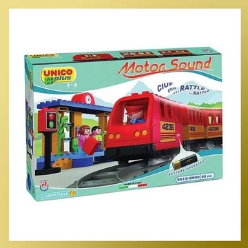 Set gioco costruzioni – Stazione ferroviaria 68 pezzi | Codice: 218615