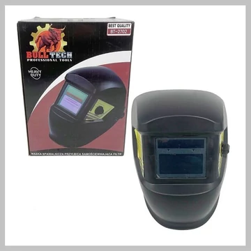 Maschera da saldatura BullTech BT-2702 con filtro autoscurante automatico