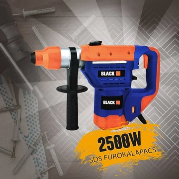 Martello perforatore BLACK SDS 2500W – Mod. 12255