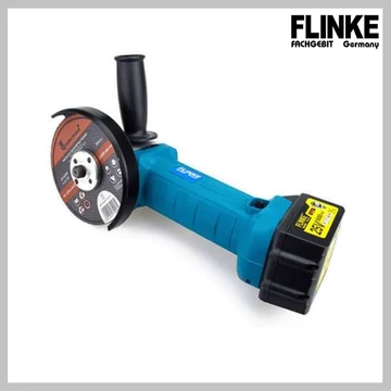 Smerigliatrice angolare a batteria Flinke FK-8009 – 1200W, con 2 batterie