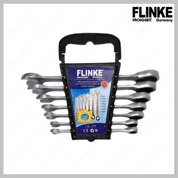 Set di chiavi combinate a cricchetto Flinke – 7 pezzi