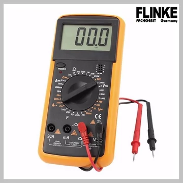 Multimetro digitale Flinke FK9205A – con display LCD grande e supporto inclinabile