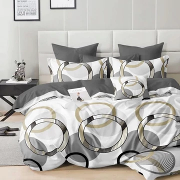 Set biancheria da letto 7 pezzi di alta qualità Bernadette 6 – BL-04