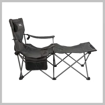 Sedia da campeggio Essentials con poggiagambe – holm6991