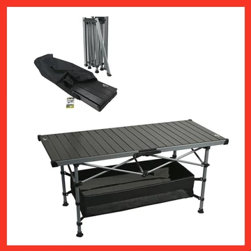 Tavolo da campeggio pieghevole ROLL 123×55 cm – 13492