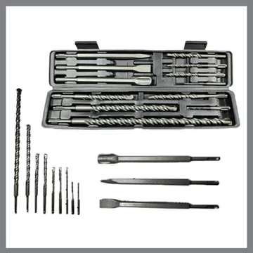 Set punte e scalpelli per calcestruzzo Haina SDS Plus, 12 pezzi – HB-6737
