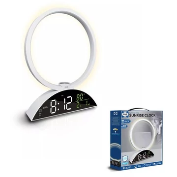 Sveglia a LED Sealy con calendario e simulazione dell’alba