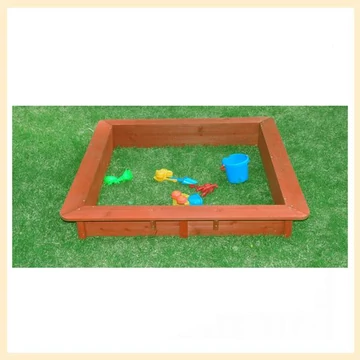 Sabbiera quadrata in legno – 120 x 120 x 20 cm 012193