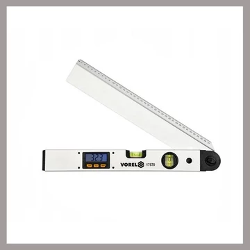 Goniometro elettronico con livella VOREL – 400 mm TO-17570