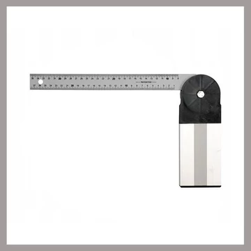 Squadra regolabile VOREL con goniometro – 350 mm TO-18797