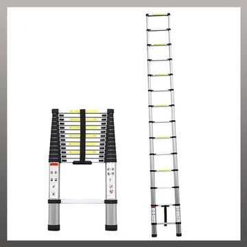 Scala telescopica pieghevole Welldone – 4,1 m (cod. holm3242)