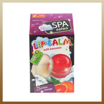 Kit per creare balsami labbra – con cera d’api e arancia 446286