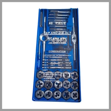 Set da 40 pezzi per filettatura e maschiatura SZ-40