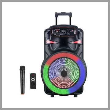 Cassa Bluetooth portatile Super Bass 6000W con luci LED TH-1501B