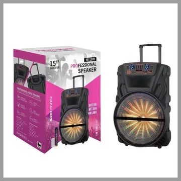Altoparlante Bluetooth portatile - potenza 1800W YE-1509