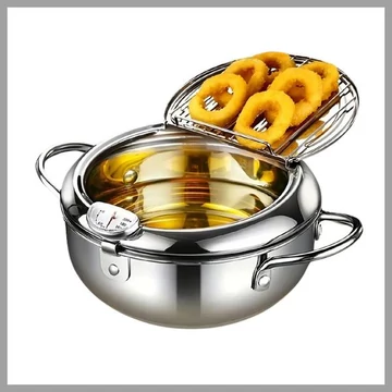 Padella Friggitrice Premium con Termometro – 2,2L HN431658