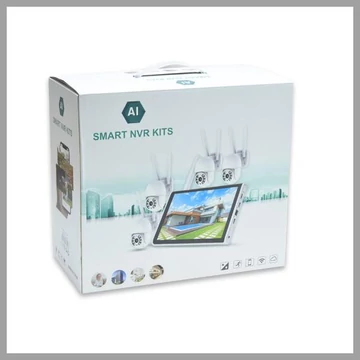 Sistema di videosorveglianza digitale smart NVR SilverHome a 4 canali – CAM-322