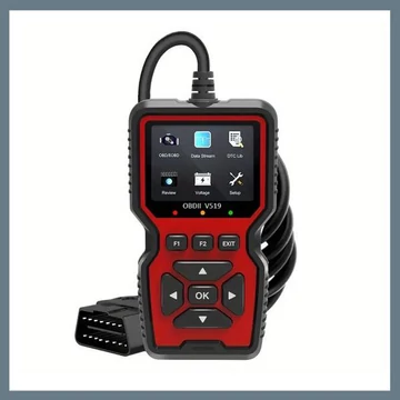 Scanner Diagnostico OBD2 V519 – Lettore Codici Professionale per Errori Motore e Dati in Tempo Reale QR10179