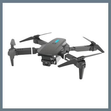 Drone FACEGLE E88 – Nero, Ali Pieghevoli, Doppia Fotocamera, Rotazione a 360° HK1199458