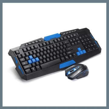 Set tastiera e mouse da gaming wireless HK8100