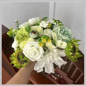 Bouquet Nuziale Artificiale Realistico MP183484