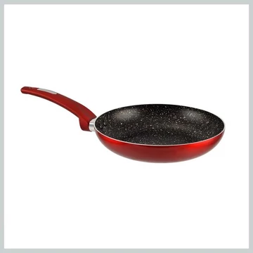 Perfect Home Metal Red Comfort – Padella in Alluminio Antiaderente, 24 per 4 Virgola 5 Centimetri, per Induzione (Modello 14220)