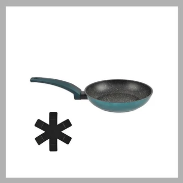 Perfect Home – Padella antiaderente in alluminio, 20 cm, per induzione – 12191