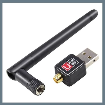 Adattatore Wi-Fi USB mini con antenna – holm0982