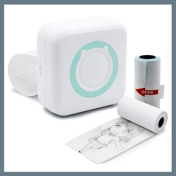 Stampante termica portatile con batteria e connessione Bluetooth – holm9895