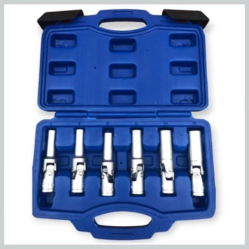 Set di Chiavi a Bussola Snodate Haina HA-2673 per Candelette – 6 Pezzi, 3/8"