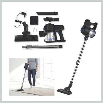 Aspirapolvere ciclonico CLEANMAXX nero/blu – DS12401