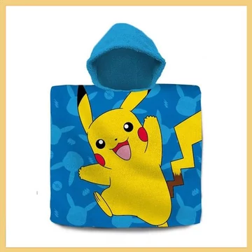 Poncho asciugamano da spiaggia Pokémon – 60×120 cm – EWA532POK
