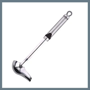 Cucchiaio per salse in acciaio inox Bergner BG-3234 – 20,5 cm