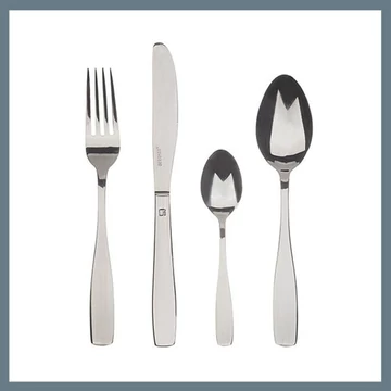 Set posate Bergner 24 pezzi in acciaio inox BG-5264-MM