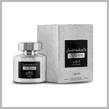 Lattafa Confidential Platinum – Eau de Parfum da uomo 100 ml 143368