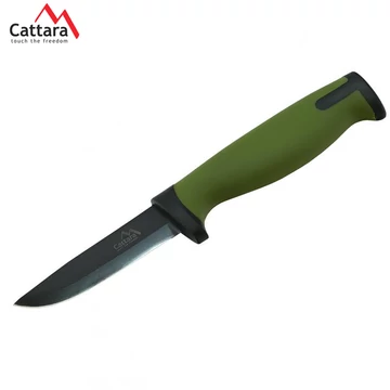 CATTARA HUNTER – Coltello da caccia 21 cm con fodero in plastica – 13232