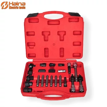 KrafTech Kit per Smontaggio Frizione Alternatore – 22 pezzi HA-1376