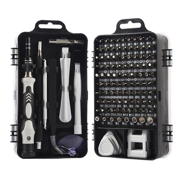 Set Riparazione Smartphone 115 Pezzi – Con Bit Magnetici Multifunzionali holm3996