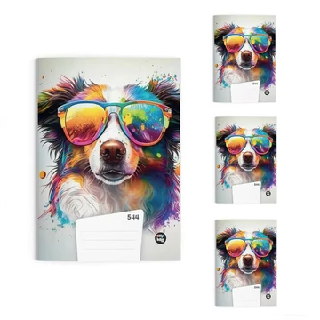 Set di 4 Quaderni a Righe A5 – Cagnolino – 791025