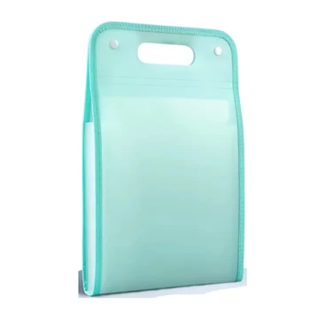 Cartella Portadocumenti A4 Portatile – 13 Scomparti, Verde – AV1790204-3