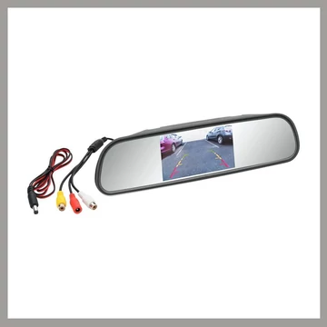 Specchietto Retrovisore con Display per Retromarcia – Monitor LCD Integrato da 4.3 Pollici 33398