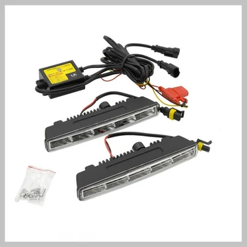 Luci diurne a LED 5 HIGH POWER LED – 12/24 V, Set da 2 Pezzi 33550